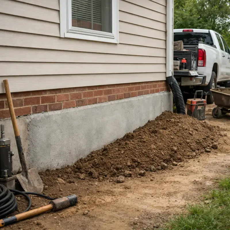 Stem Wall Repair Frederick